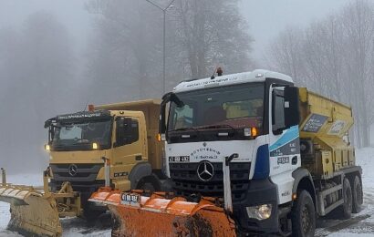 Kocaeli Büyükşehir Belediyesi’nden Karla Mücadele Hazırlığı