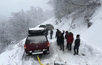 Kocaeli’de Kar Yağışı ve Kurtarma Çalışmaları