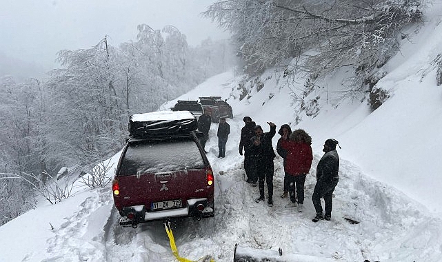 Kocaeli’de Kar Yağışı ve Kurtarma Çalışmaları