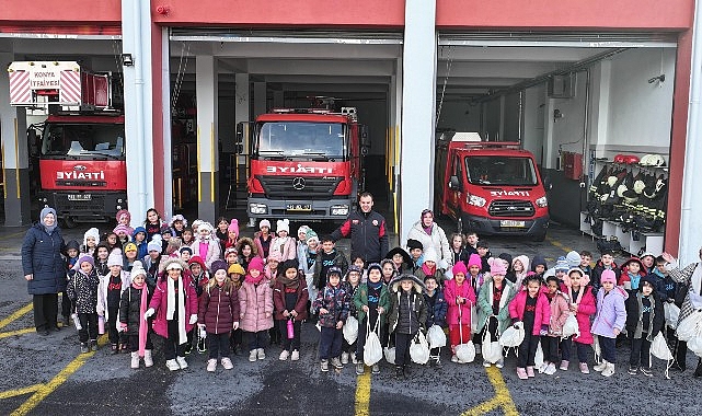 Konya Büyükşehir Belediyesi’nden Yangın Güvenliği Eğitimi