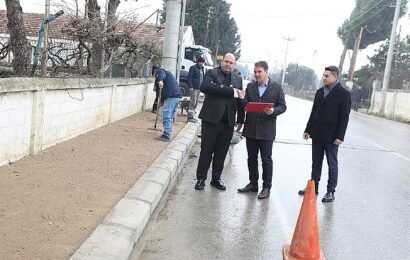 Menderes Belediye Başkanı İlkay Çiçek’in Proje Ziyaretleri ve Vatandaşlarla Buluşması