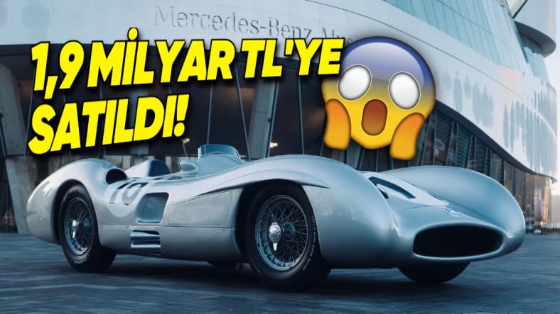 Mercedes-Benz W196R, 51 Milyon Euroya Satıldı