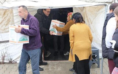 Mudanya Belediyesi’nden Hatay’a Yardım Tırı Gönderildi