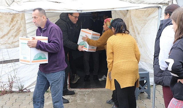 Mudanya Belediyesi’nden Hatay’a Yardım Tırı Gönderildi