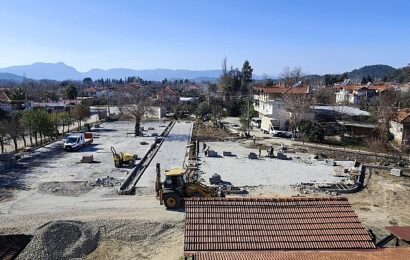 Muğla Büyükşehir Belediyesi Beyobası Mahallesi’nde Yeni Pazar Alanı ve Yeşil Alan Projesi Başlattı