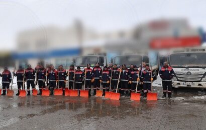 Nevşehir Belediyesi Karla Mücadele Çalışmalarını Sürdürüyor