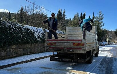 Nilüfer Belediyesi Karla Mücadele Çalışmalarını Hızlandırdı