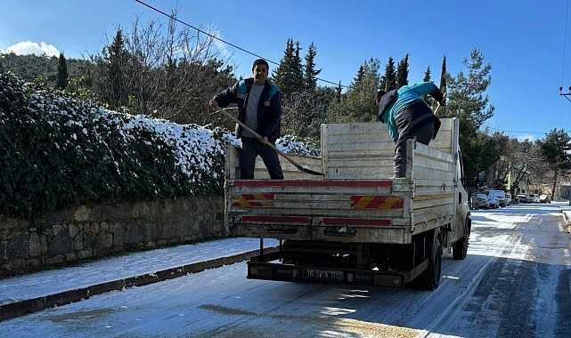 Nilüfer Belediyesi Karla Mücadele Çalışmalarını Hızlandırdı