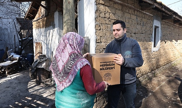 Nilüfer Belediyesi’nden Ramazan Ayında Dayanışma Ruhu