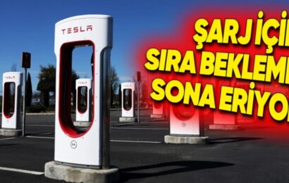 Tesla’nın Elektrikli Araçlar için Sanal Sıra Uygulaması