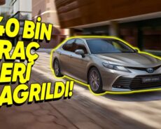 Toyota ve Lexus’tan 140 Bin Aracın Geri Çağrılması