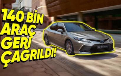 Toyota ve Lexus’tan 140 Bin Aracın Geri Çağrılması