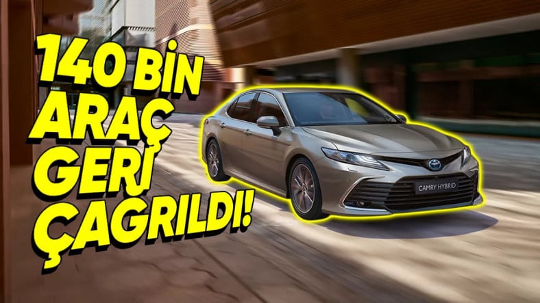 Toyota ve Lexus’tan 140 Bin Aracın Geri Çağrılması