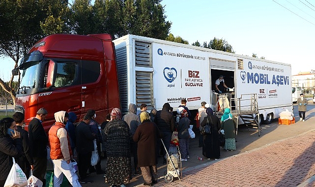 Antalya Büyükşehir Belediyesi’nden Ramazan Ayı’na Özel İftar İkramı