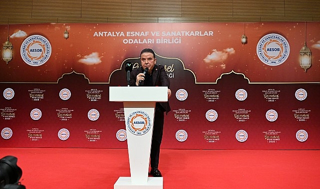 Antalya’da Geleneksel İftar Yemeği Düzenlendi